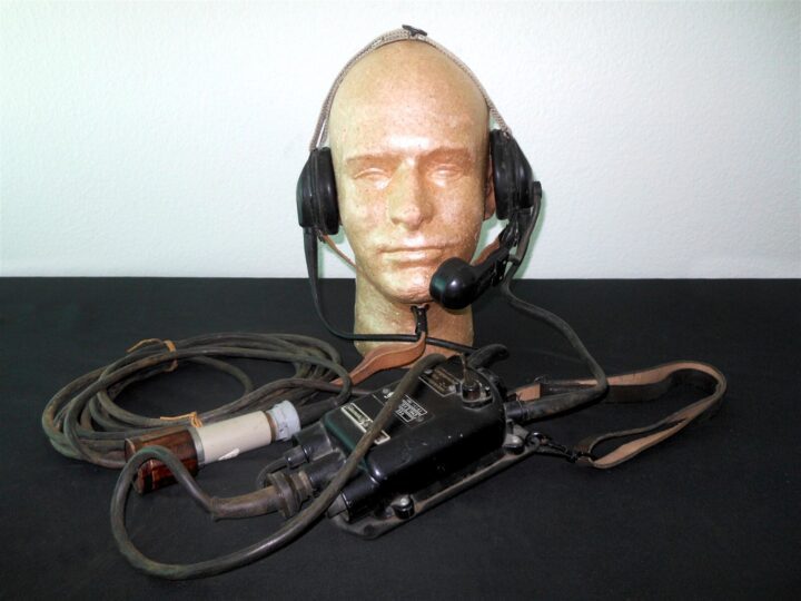 WW2 German Kriegsmarine - C39b COASTAL ARTILLERY COMMUNICATION HEADSET - NOS! - Image 3