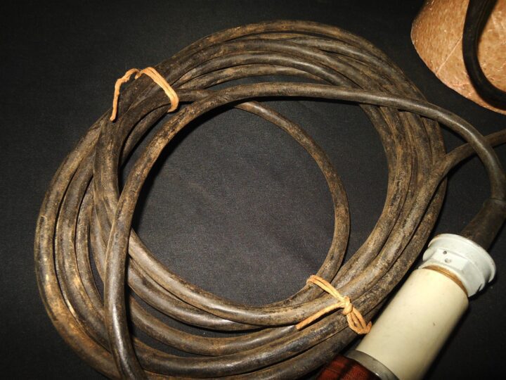 WW2 German Kriegsmarine - C39b COASTAL ARTILLERY COMMUNICATION HEADSET - NOS! - Image 10