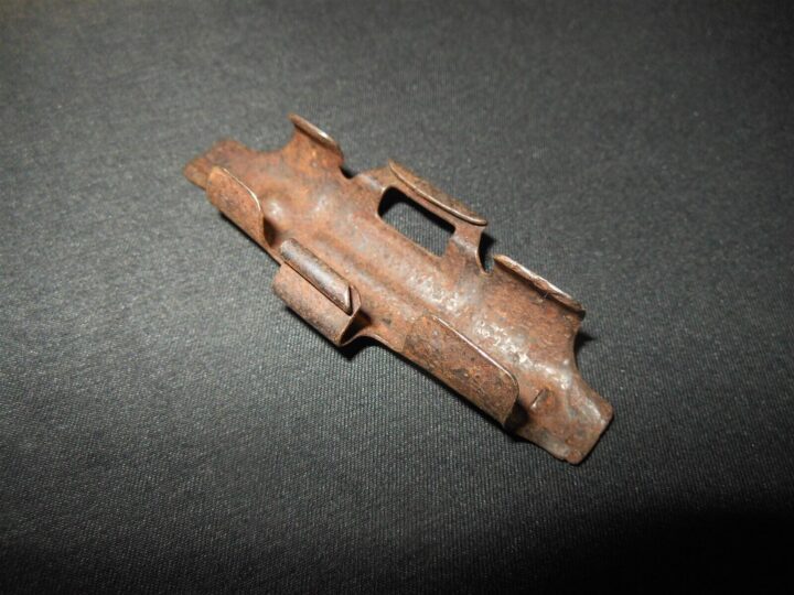 WW2 German Luftwaffe 13mm MG131 - STEEL BELT LINK - Me109 Fw190 Ju88 - NICE! - Image 3