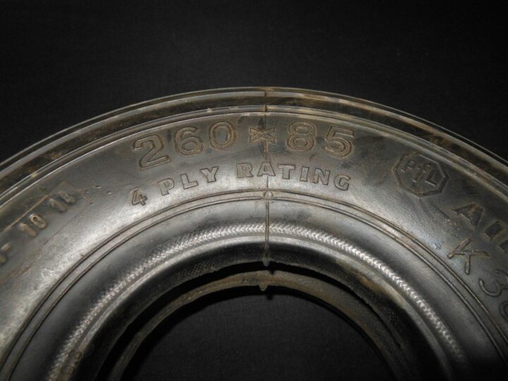 WW2 German Luftwaffe Aircraft - TAIL WHEEL TIRE - Me109 Me108 Fi156 Me163 He112 - Image 6