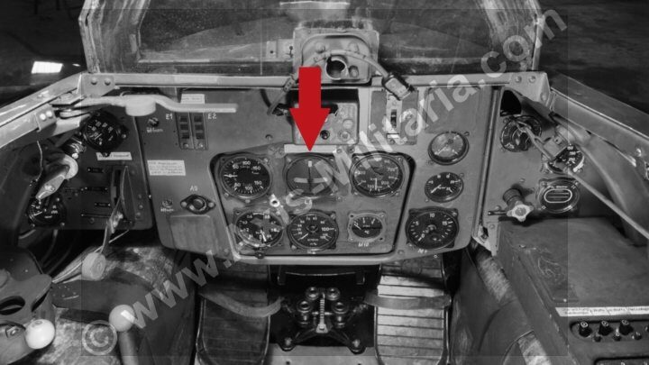 WW2 German Luftwaffe Aircraft Wendezeiger - TURN & BANK INDICATOR - He162 Me163 - Image 9