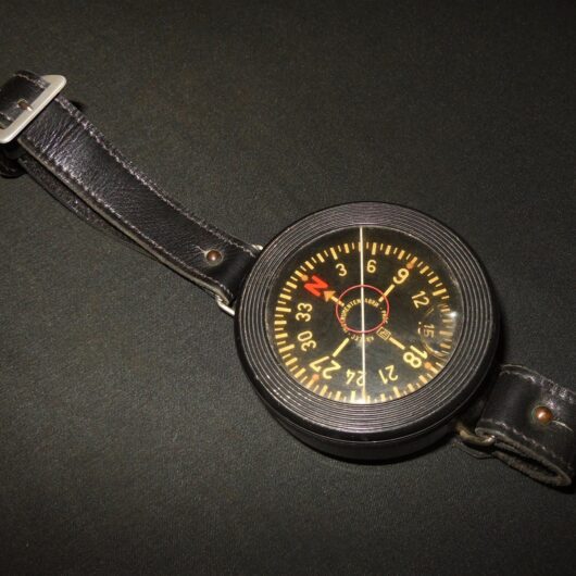 WW2 German Luftwaffe Armkompaß - AK39 WRIST COMPASS - 1ST MODEL - UNISSUED!