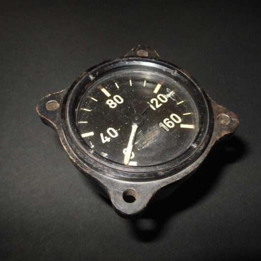 WW2 German Luftwaffe Druckmesser - FUEL PRESSURE GAUGE - Me262 He162 Me163