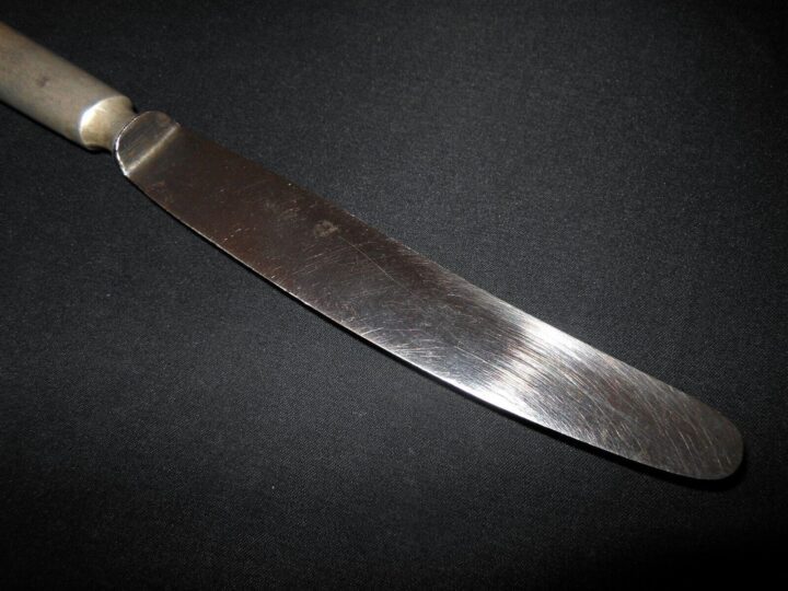 WW2 German Luftwaffe Kantine Messer - MESS HALL TABLE KNIFE - NICE! - Image 7