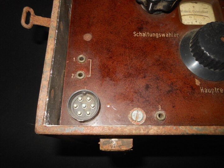 WW2 German Luftwaffe Messbrücke Ohmmeter - COMMUNICATION LINE TESTING UNIT - Image 11