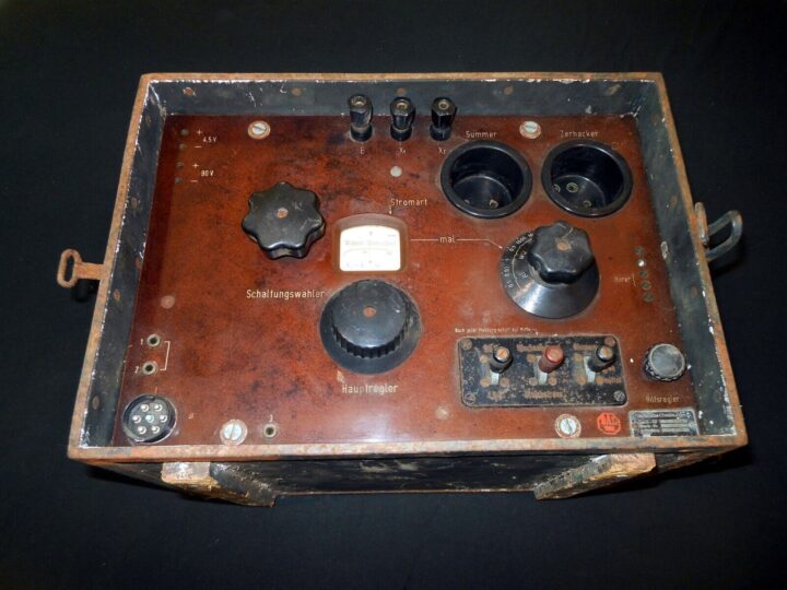 WW2 German Luftwaffe Messbrücke Ohmmeter - COMMUNICATION LINE TESTING UNIT - Image 6