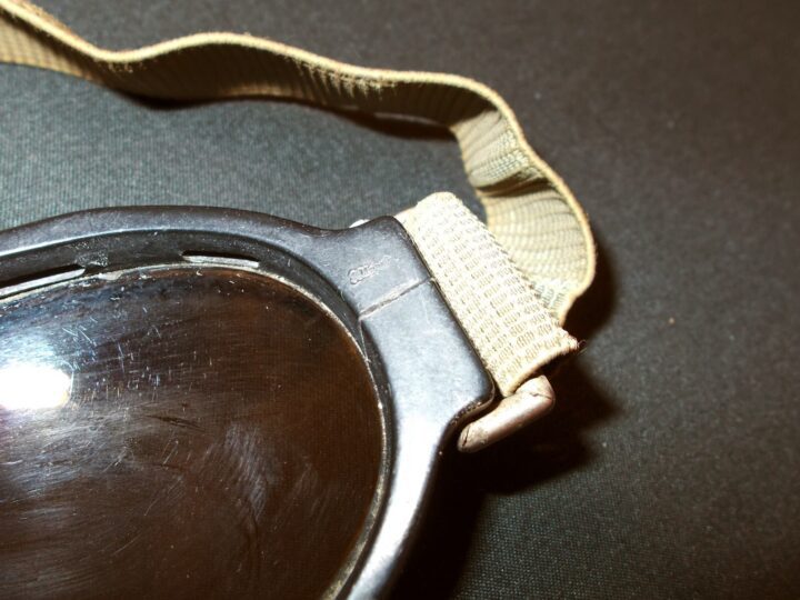 WW2 German Luftwaffe Nitsche u. Gunther - SPLINTER-PROOF GOGGLES - VERY NICE! - Image 10