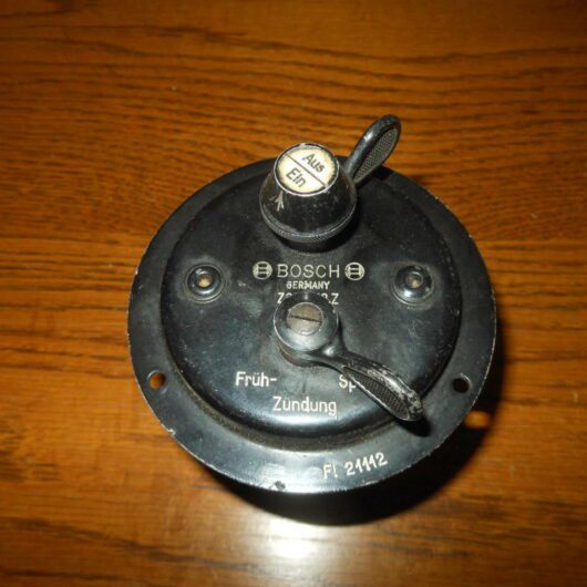 WW2 German Luftwaffe Zündschalter - IGNITION MAGNETO SWITCH - EARLY - RARE!