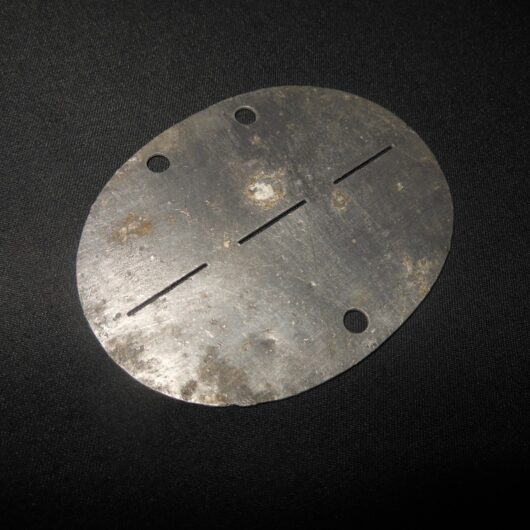 WW2 German Wehrmacht Erkennungsmarke – IDENTIFICATION DOG TAG #4 - BLANK - NICE!