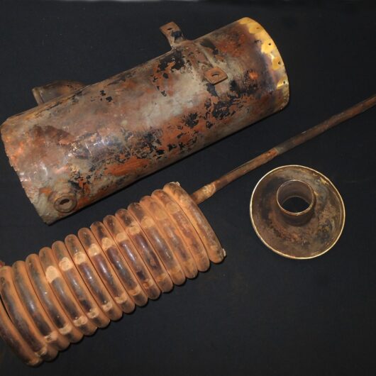 WW2 German Wehrmacht Oelkuhler - ENGINE OIL COOLER PARTS - MAYBACH HL42 - RARE!