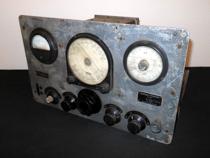 WW2 German Wehrmacht Rohde & Schwarz SMD - RADIO TRANSMITTER TESTING UNIT - NICE - Image 4