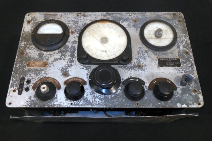 WW2 German Wehrmacht Rohde & Schwarz SMD - RADIO TRANSMITTER TESTING UNIT - NICE - Image 6