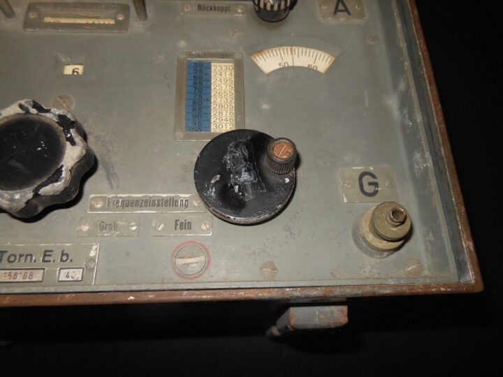 WW2 German Wehrmacht Tornisterempfänger Berta - TORN E.b. RADIO RECEIVER - NICE! - Image 13