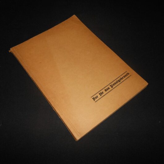 WW2 German Wehrmacht Vorschrift - WINTER WARFARE (SOVIET) - MANUAL - NICE!