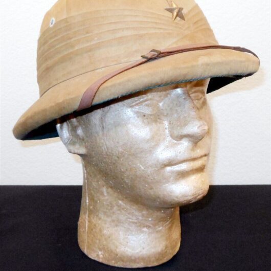 WW2 Imperial Japanese Army - OFFICER TROPICAL PITH HELMET - NICE!