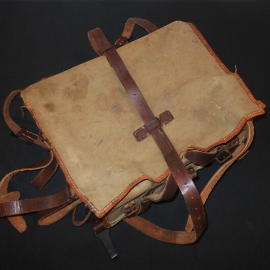 WW2 Imperial Japanese Army Shōwa Type 5 - COMBAT FIELD BACK PACK w/ FRAME - RARE